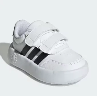 ZAPATILLA ADIDAS BREAKNET 3.0 CFI JS3680 TALLA 24 COLOR BLANCO/NEGRO