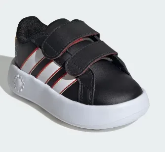 ZAPATILLA ADIDAS GRAND COURT MICKEY CFI JQ8071 TALLA 22 COLOR NEGRO/BLANCO