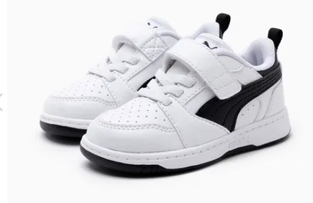ZAPATILLA PUMA REBOUND V6 LO AC+ 397420 02 TALLA 24 COLOR BLANCO NEGRO