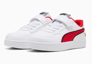ZAPATILLA PUMA FERRARI CAVEN 2.0 AC+PS 308919 02 TALLA 34.5 COLOR BLANCO CON ROJO