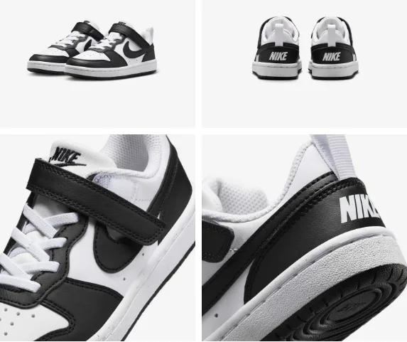 ZAPATILLA NIKE COURT BOROUGH LOW RECRAFT DV5457 131 COLOR NEGRO/BLANCO