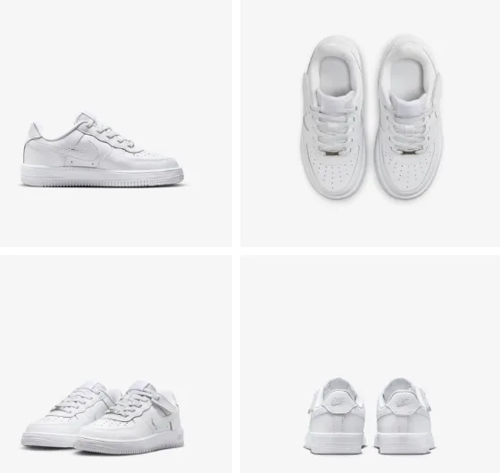 ZAPATILLA NIKE FORCE 1 LOW EZ FN0237 111 COLOR BLANCO