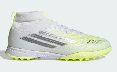 ADIDAS F50 ARKFUSION LEAGUE TF JR1828 TALLA 35.5 BLANCO CON VERDE LIMON