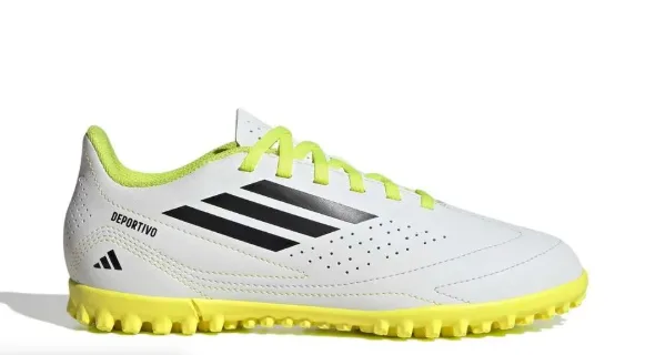 ADIDAS DEPORTIVO III TF J JP9170 TALLA 36 BLANCO VERDE LIMON