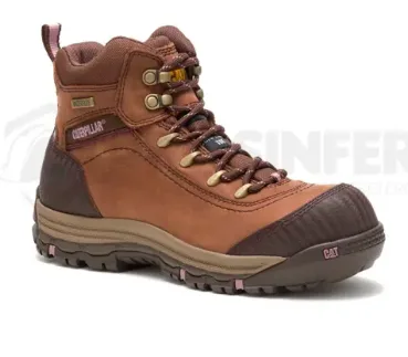 CAT ALLY 6" WP CT COMP TOE P90760 TALLA 37.5 BOTIN MARRON