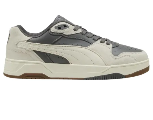 ZAPATILLA PUMA RBD BREAK LOW SD 402591 01 TALLA 42.5 PLOMO CREMA