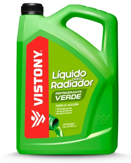 ACEITE LIQUIDO DE RADIADOR VERDE 3.785 LT - VISTONY