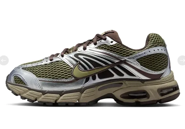 ZAPATILLA NIKE AIR MAX MOTO 2K HQ2056 201 TALLA 36.5 VERDE PLATEADO