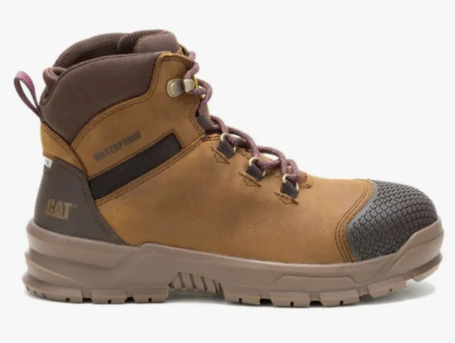ZAPATO CAT ACCOMPLICE X WP ASTM/STEEL TOE P91632 TALLA 39 MARRON