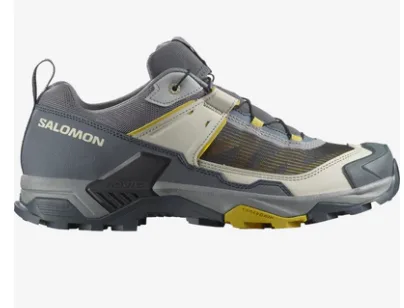 ZAPATILLA SALOMON X ULTRA 5 477247 TALLA 44 PLOMO AMARILLO