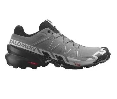ZAPATILLA SALOMON SPEEDCROSS 6 417380 TALLA 42.5 PLOMO NEGRO