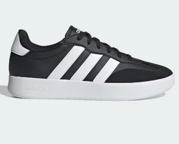 ZAPATILLA ADIDAS BARREDA JI2307 TALLA 41.5 NEGRO BLANCO