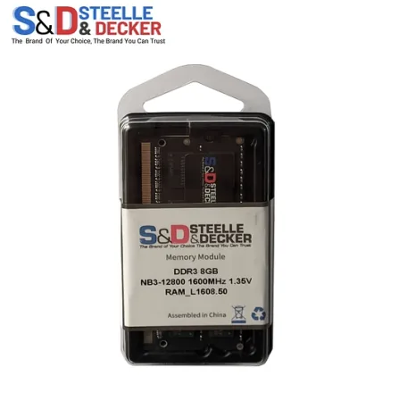 MEMORIA SoDIMM STEELLE & DECKER 8GB DDR3 1600 MHZ
