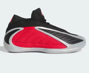 ZAPATILLA ADIDAS ANTHONY EDWARS 2 JQ9497 TALLA 42.5 NEGRO ROJO