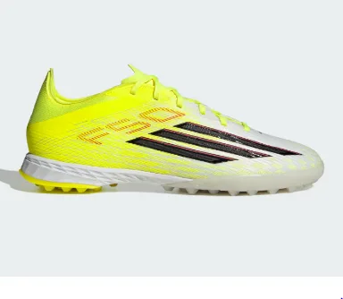 ZAPATILLA ADIDAS F50 PRO TF JR8943 TALLA 44 VERDE LIMON BLANCO