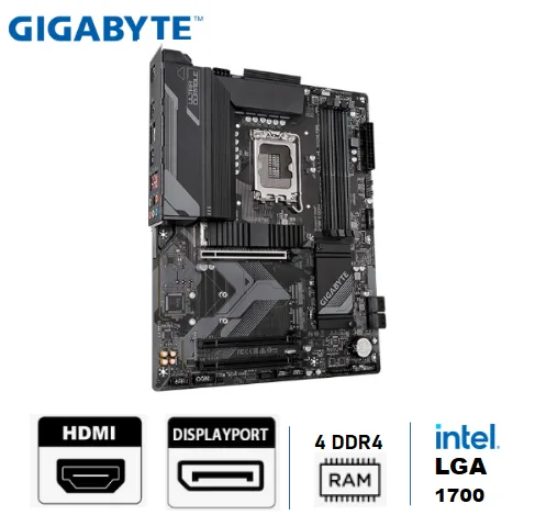 PLACA GIGABYTE Z790-D, ATX, LGA-1700, 4 DIMM DDR4