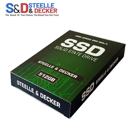 DISCO SOLIDO STEELLE & DECKER 512 GB SATA 2.5"