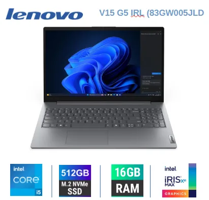 LAPTOP LENOVO CORE I5 13420H, 16GB, 512GB, 15.6" - V15 G5 IRL (83GW005JLD)