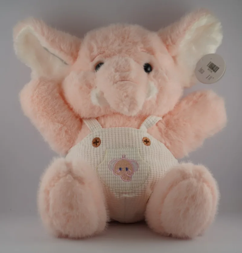 PELUCHE ELEFANTE CON OVEROL