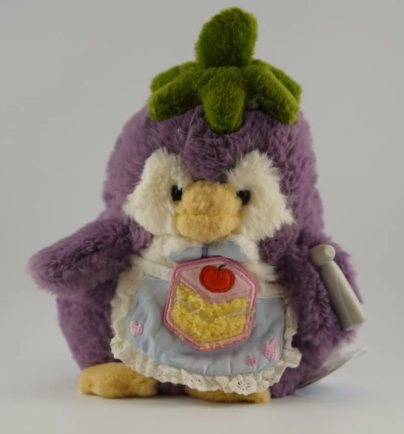 PELUCHE PINGÜINO BERENGENA