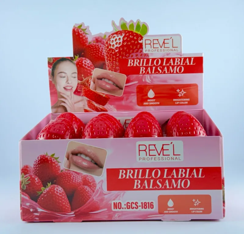 BRILLO LABIAL BALSAMO FRESA REVEL 10GR