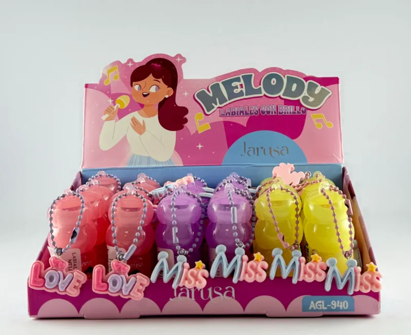 LABIALES CON BRILLO MELODY JARUSA