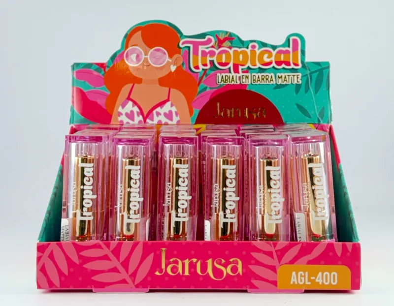 LABIAL EN BARRA MATTE TROPICAL JARUSA