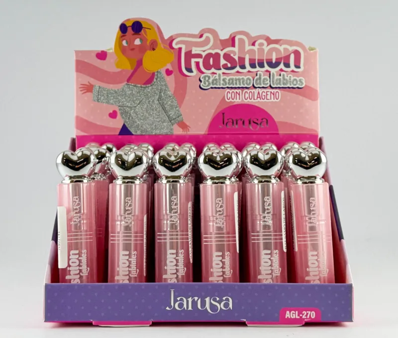 BALSAMO DE LABIOS FASHION CON COLAGENO JARUSA