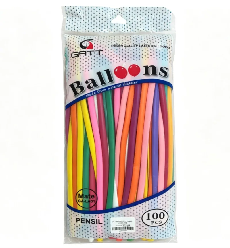 GLOBO PENCIL MATE BALLONS