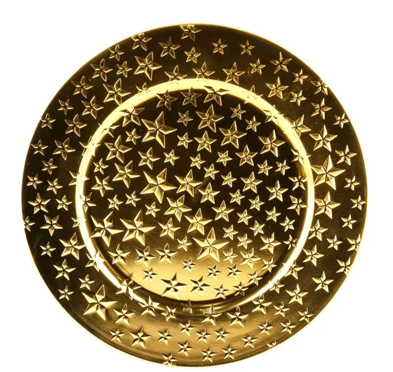 FUENTE DORADO CIRCULAR ESTRELLADO