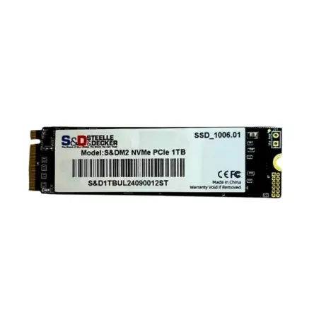 DISCO SOLIDO STEELLE & DECKER 1 TB m.2, NVME PCIe 3.0