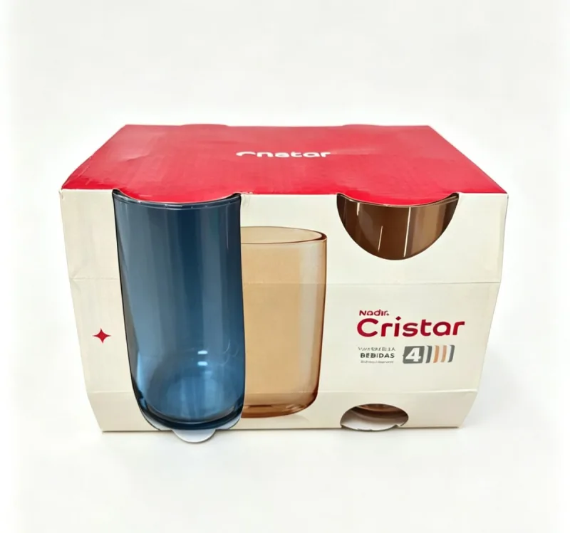 VASO CAPELLA COLORES POR 4