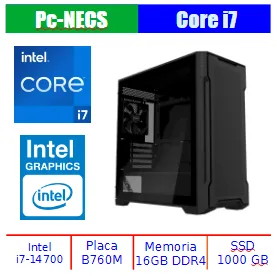 COMPUTADORA INTEL CORE I7, 16GB DDR4, 1TB SSD