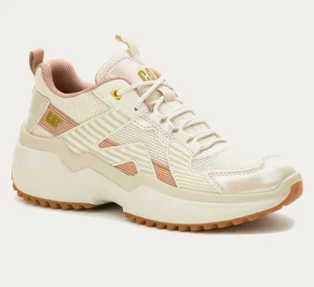 ZAPATILLA CAT HASTEN MESH P312532 TALLA 37.5 CREMA ROSADO