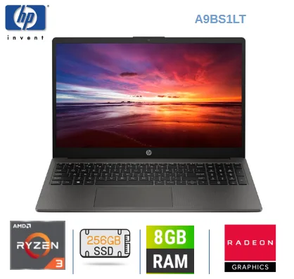LAPTOP HP AMD RYZEN 3 7320U ,8GB, SSD 256 GB,15.6”-255 G10- (A9BS1LT)