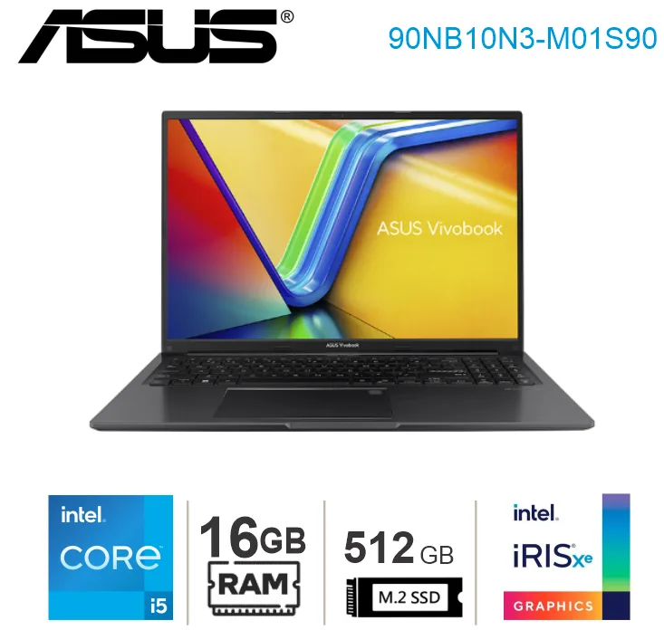 LAPTOP ASUS CORE 5 120U, 16GB, 512GB, 15.6, (X150AVA-BQ4055)