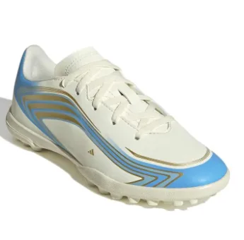 ZAPATILLA ADIDAS F50 MESSI CLUB KK1380 TALLA 38.5 BLANCO CELESTE