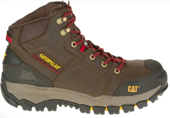 ZAPATO CAT NAVIGATOR MID ST S STEEL TOE P719478 TALLA 41.5 MARRON