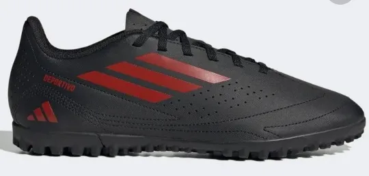 ZAPATILLA ADIDAS DEPORTIVO III TF IH0790 TALLA 43.5 COLOR NEGRO/ROJO