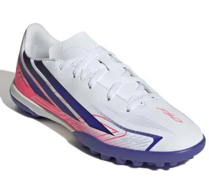 ZAPATILLA ADIDAS F50 HYPERFAST CLUB TF KK1368 TALLA 38.5 BLANCO AZUL