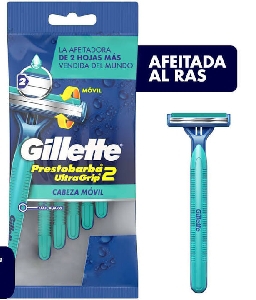 PRESTOBARBA GILLETTE DOBLE HOJA  UND