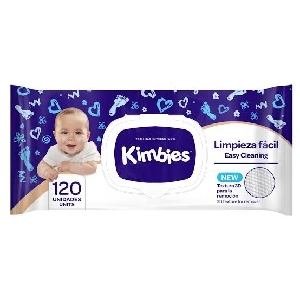 TOALLITAS HUMEDAS KIMBIES 120UND