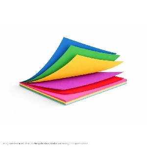 HOJA A4 ARCO IRIS X UND