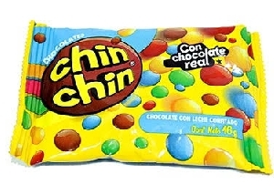 CHIN CHIN CHOCOLATE CON LECHE CONFITADO REAL 16G