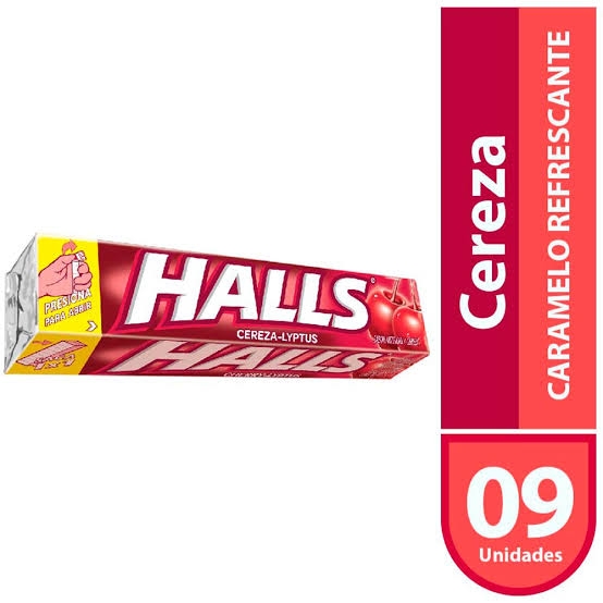 HALLS CHERRY CEREZA ROJA 25.2 G