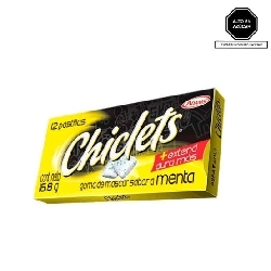 CHICLETS ADAMS MENTA 2.8G