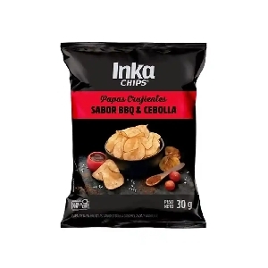INKA CHIPS BBQ Y CEBOLLA 30G