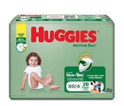HUGGIES ACTIVE SEC XG 12-15 KG