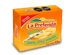 MANTEQUILLA LA PREFERIDA MARGARINA 45G