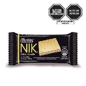 NIK  WAFER SABOR CHOCOLATE 27G